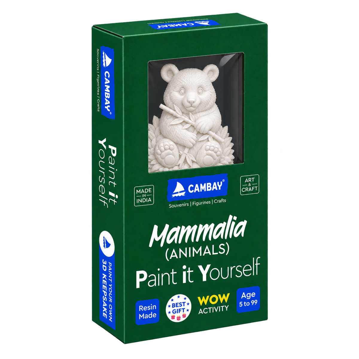 3D Mamalia Panda Paint it Yourself Kit
