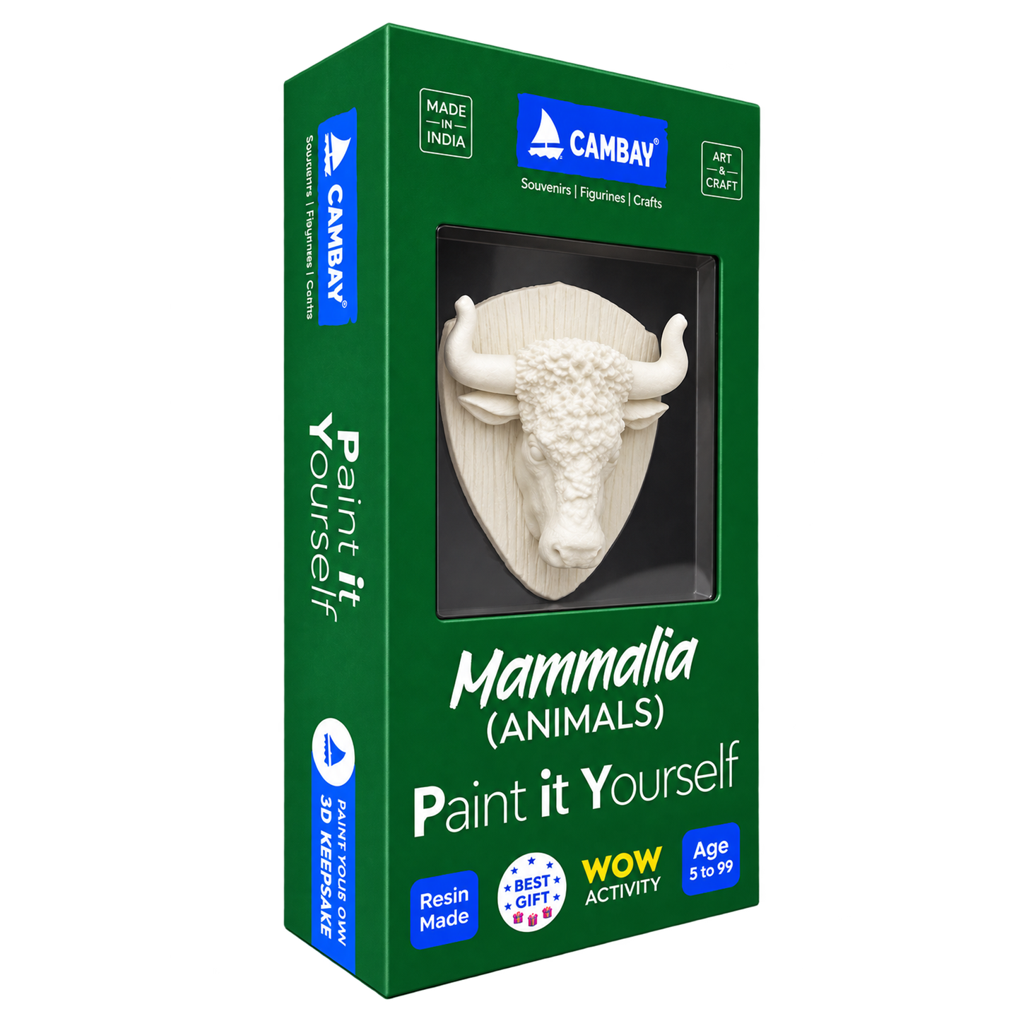 3D Mamalia Yak Paint it Yourself Kit