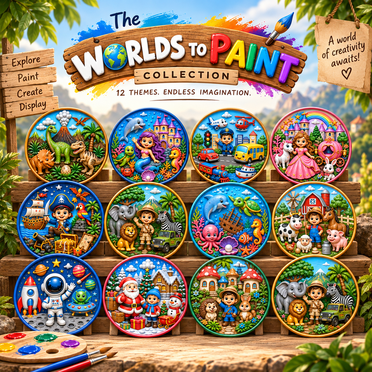 The Worlds to Paint