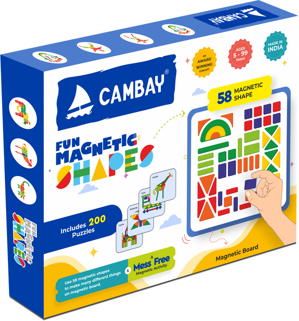 CAMBAY Fun Magnetic shapes Small Type 2