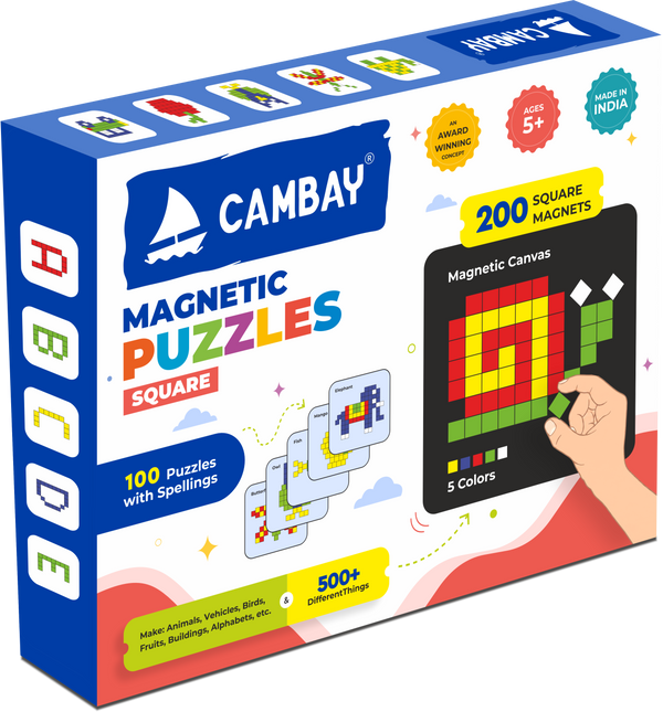 CAMBAY Magnetic Puzzles – Squares