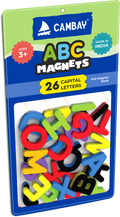 CAMBAY ABC Magnets – 26 Capital Letters