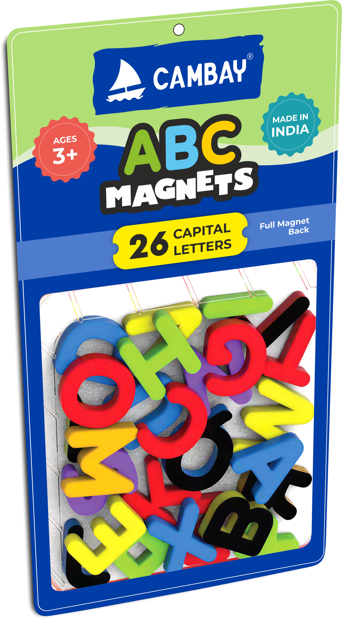 CAMBAY ABC Magnets – 26 Capital Letters