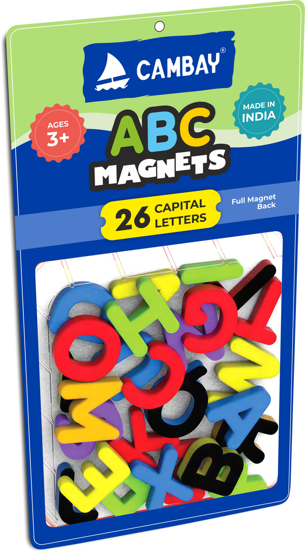 CAMBAY ABC Magnets – 26 Capital Letters