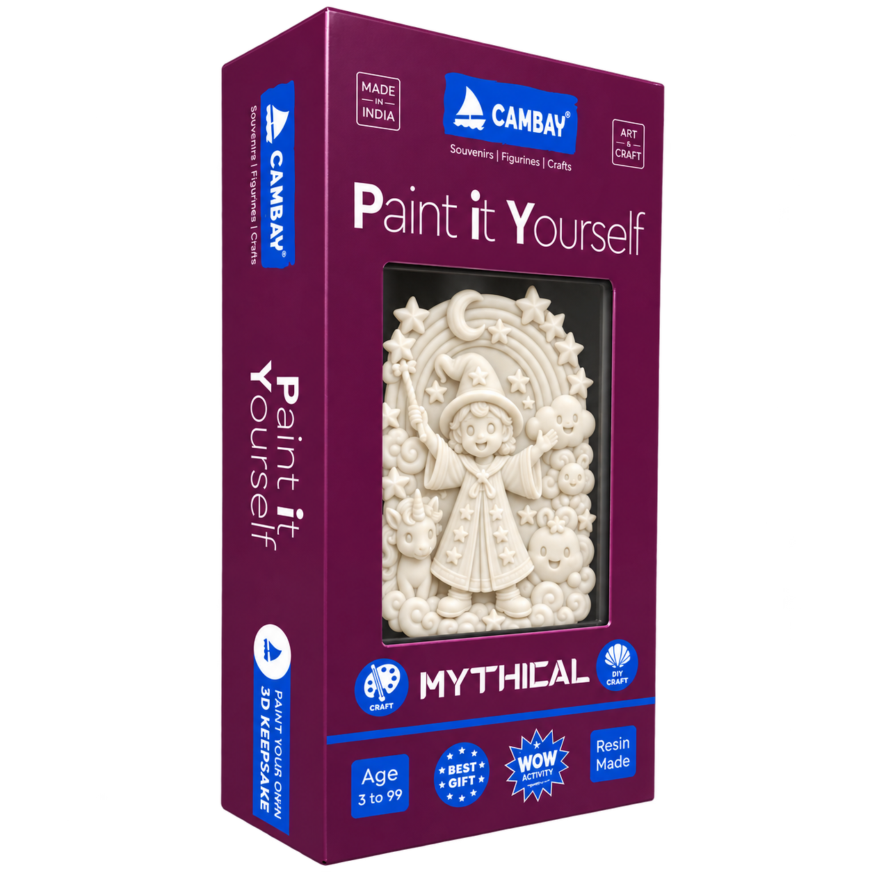 CAMBAY 3D Mythicals The Apprentice Paint it Yourself Kit