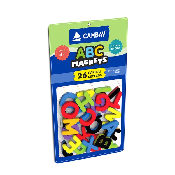CAMBAY ABC Magnets – 26 Capital Letters