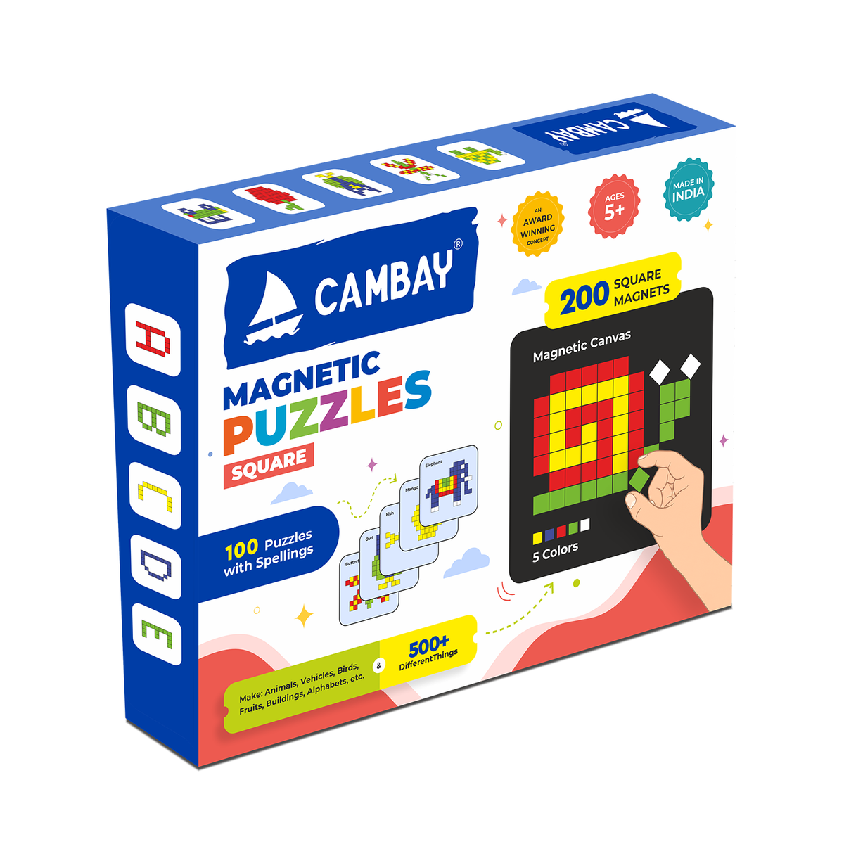Magnetic Puzzles – Squares