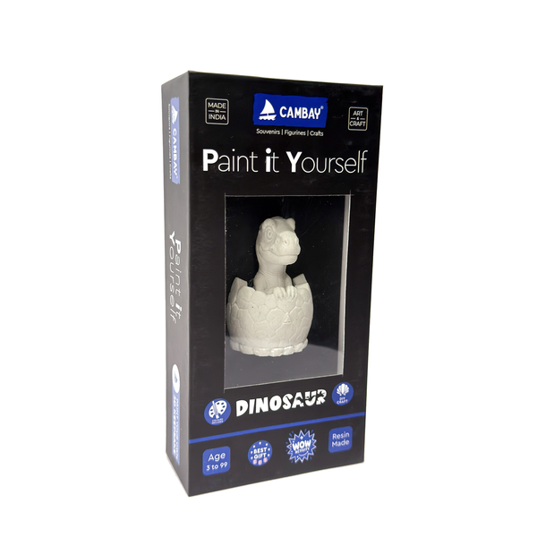 CAMBAY 3D Dinosaurs Baby Dino Paint it Yourself Kit