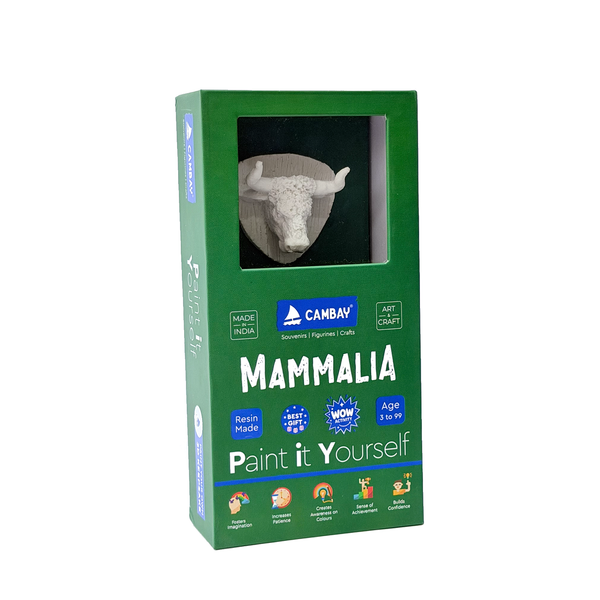 CAMBAY 3D Mamalia Yak Paint it Yourself Kit