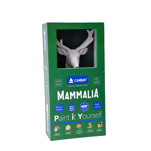 CAMBAY 3D Mamalia Stag Paint it Yourself Kit
