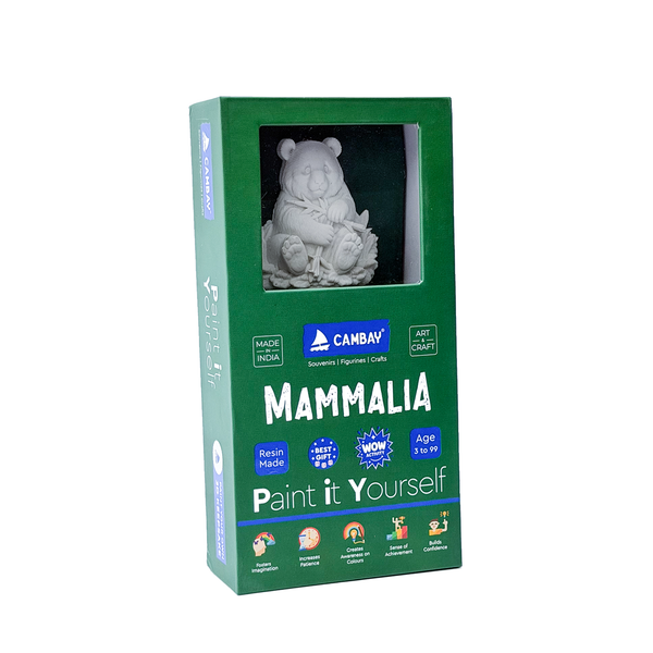 CAMBAY 3D Mamalia Panda Paint it Yourself Kit