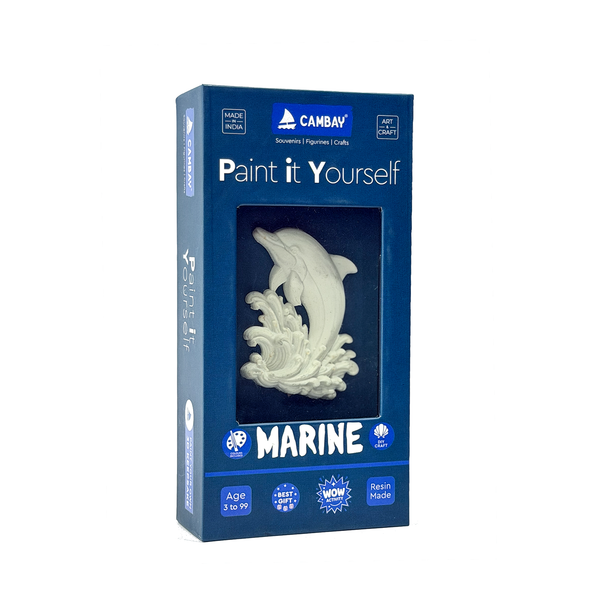 CAMBAY 3D Marine Dolphin Paint it Yourself Kit