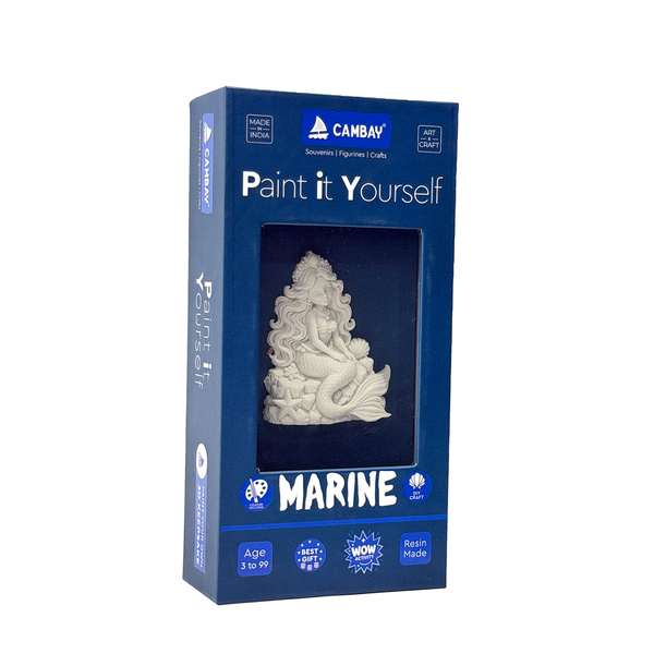 CAMBAY 3D Marine Mermaid Paint it Yourself Kit