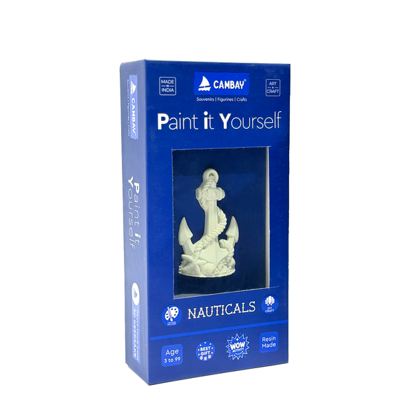 CAMBAY 3D Nauticals Ocean Anchor Paint it Yourself Kit