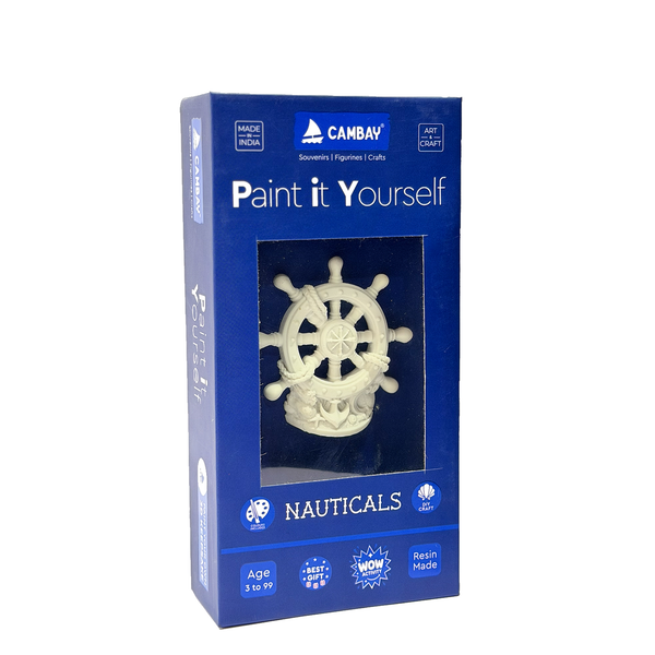 CAMBAY 3D Nauticals Marine Wheel Paint it Yourself Kit