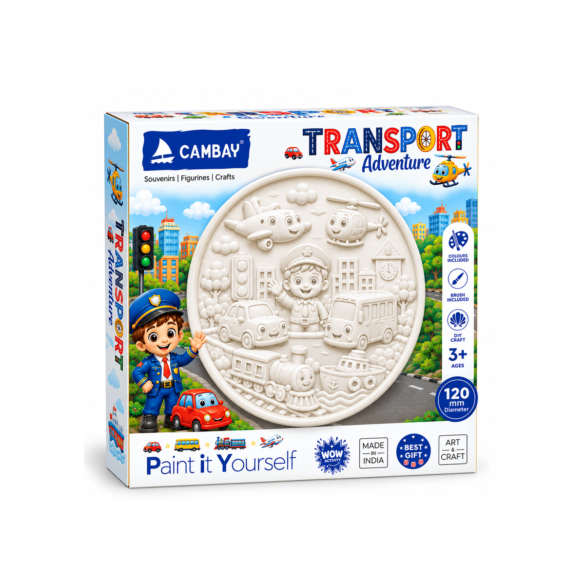 CAMBAY - Paint it Yourself | The Worlds to Paint | Transport Adventure
