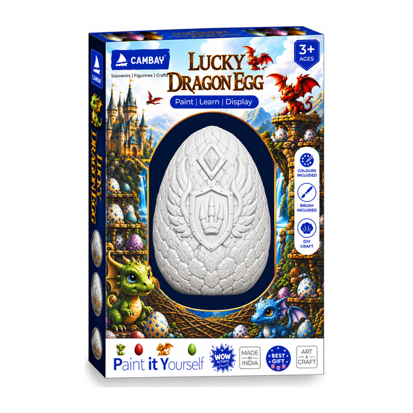 Cambay 3D Winged Claw Paint it Yourself Kit Lucky Egg